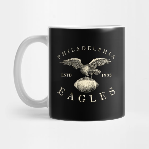 Vintage Philadelphia Eagles 2 by Buck Tee by Buck Tee